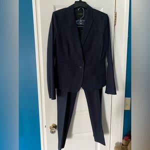 Banana Republic Factory Jackson Fit Navy Blue Ankle Pants